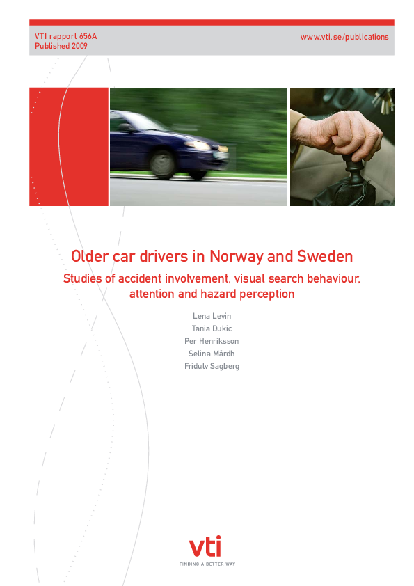 (PDF) Older car drivers in Norway and Sweden: studies of accident ...