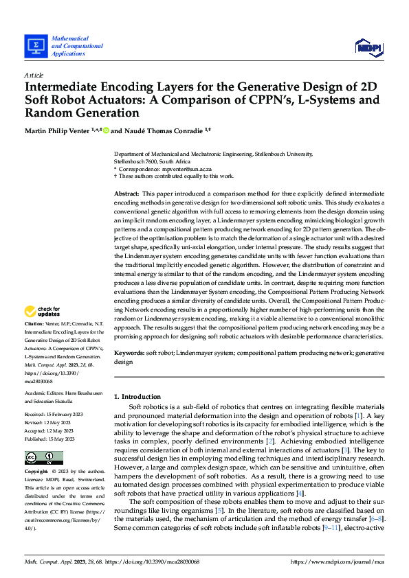 (PDF) Intermediate Encoding Layers for the Generative Design of 2D Soft ...