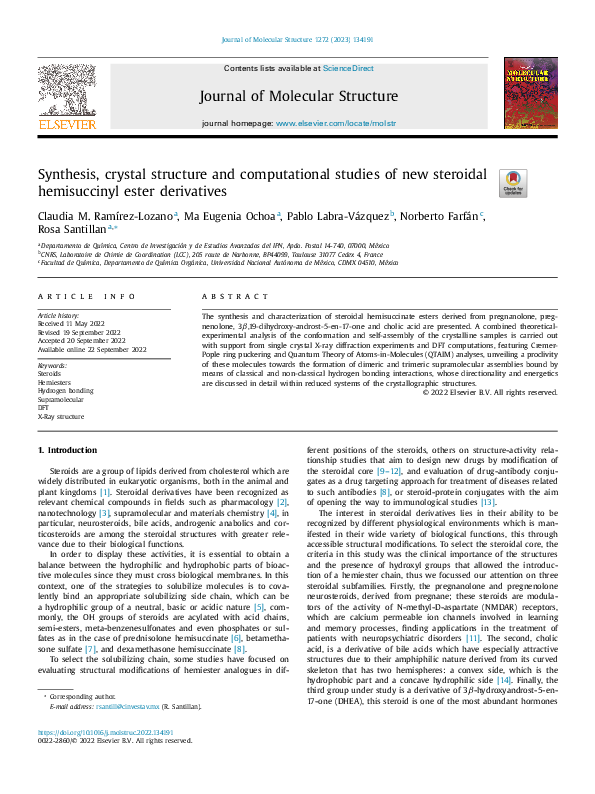  pdf journal of molecular structure