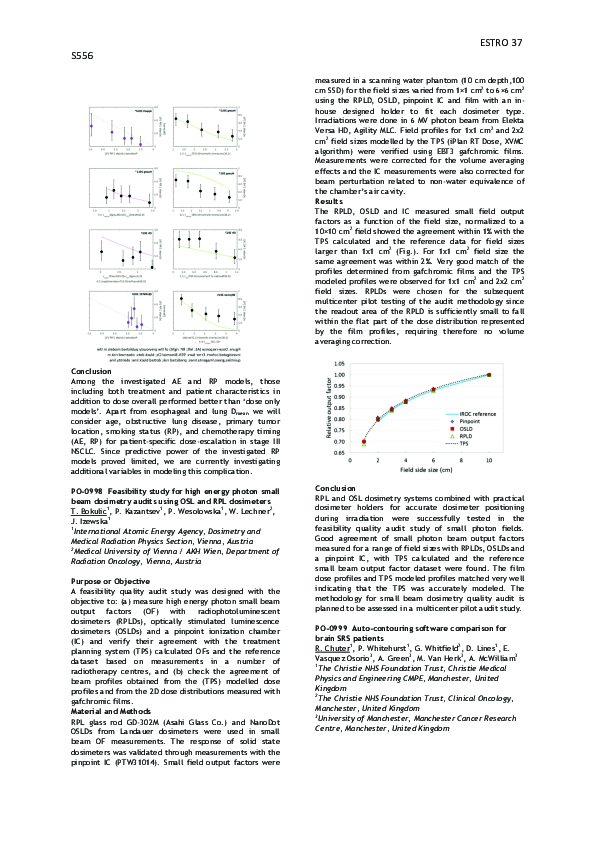 (PDF) PO-0998: Feasibility study for high energy photon small beam ...