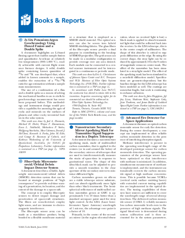 (PDF) Nanostructure Secondary-Mirror Apodizing Mask for Transmitter ...