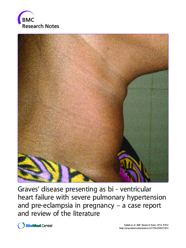 (PDF) Graves’ disease presenting as bi - ventricular heart failure with ...