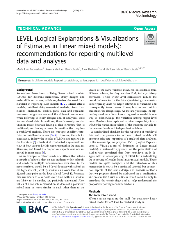 (PDF) LEVEL (Logical Explanations & Visualizations of Estimates in ...