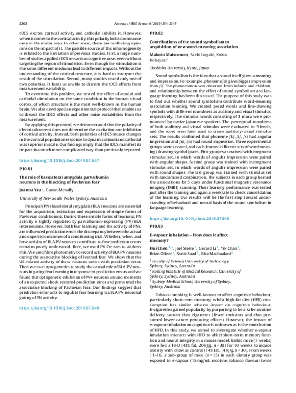 (PDF) The role of basolateral amygdala parvalbumin neurons in the ...