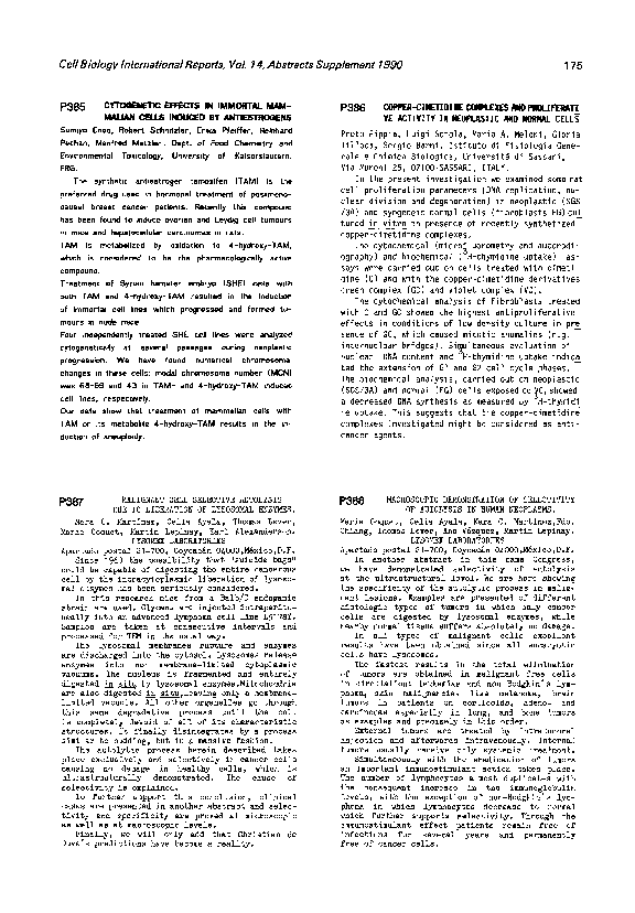 (PDF) Malignant cell selective autolysis due to liberation of lysosomal ...