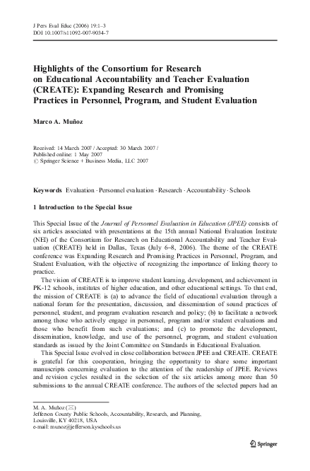 Curated visual reference: Visual Reference: Pdf Highlights Of The Consortium For Research On Educational