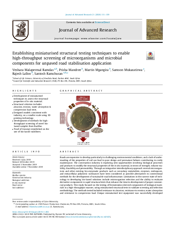 (PDF) Establishing miniaturised structural testing techniques to enable ...