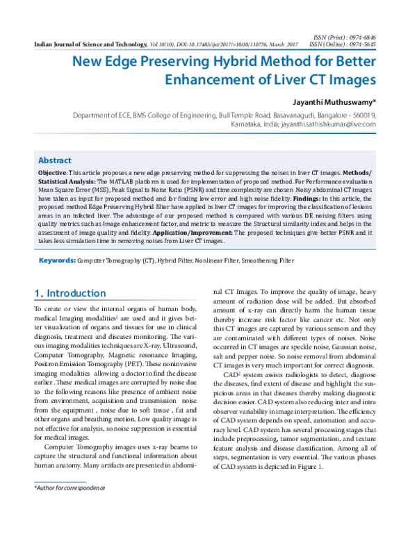 (PDF) New Edge Preserving Hybrid Method for Better Enhancement of Liver ...