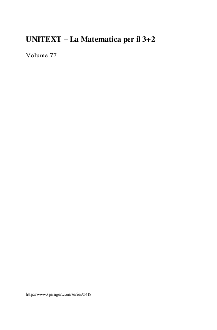 (PDF) I fondamenti della matematica numerica