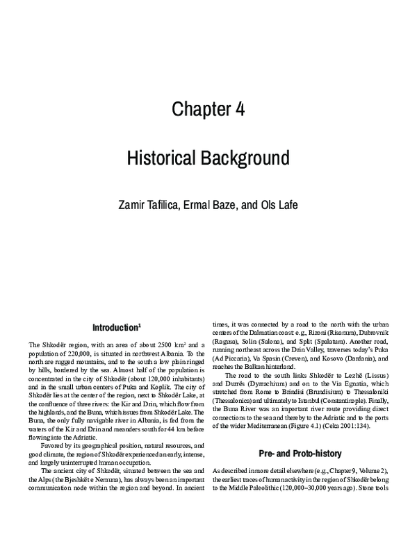 (PDF) Historical Background