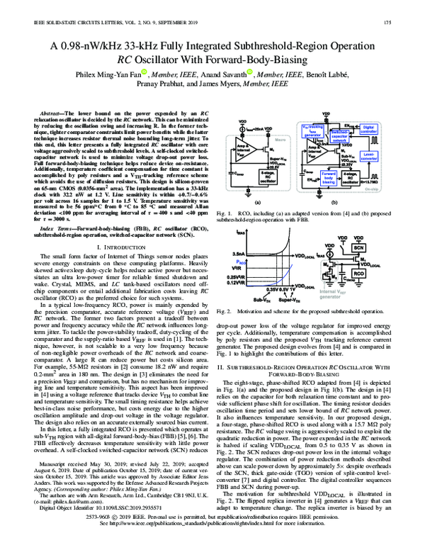 (PDF) A 0.98-nW/kHz 33-kHz Fully Integrated Subthreshold-Region ...