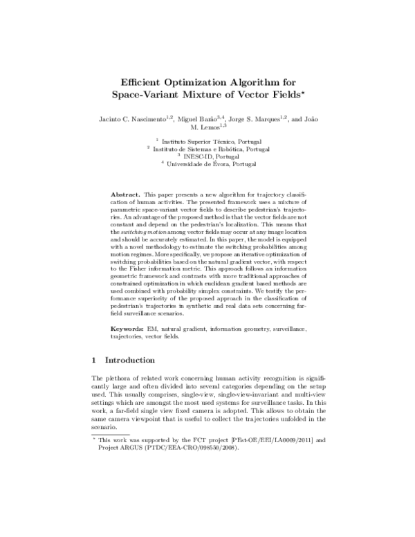 (PDF) Efficient Optimization Algorithm for Space-Variant Mixture of ...