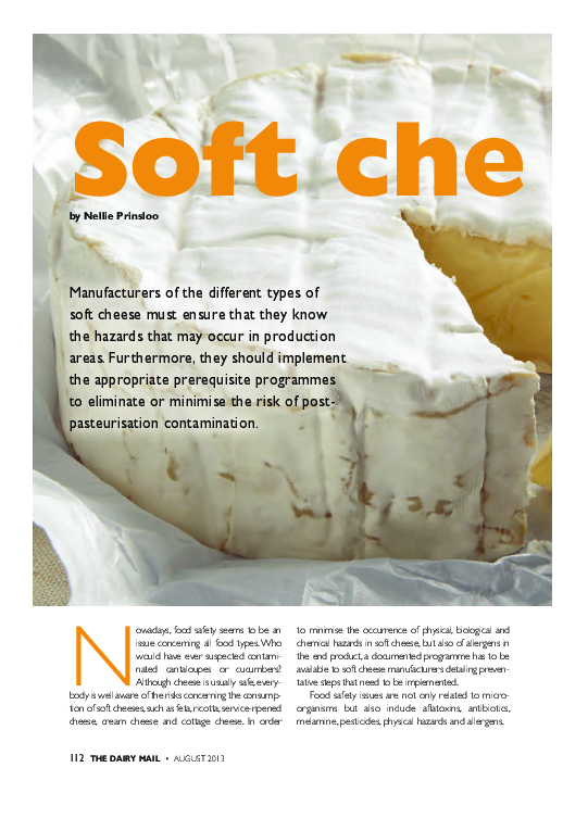 (PDF) Soft cheese 101