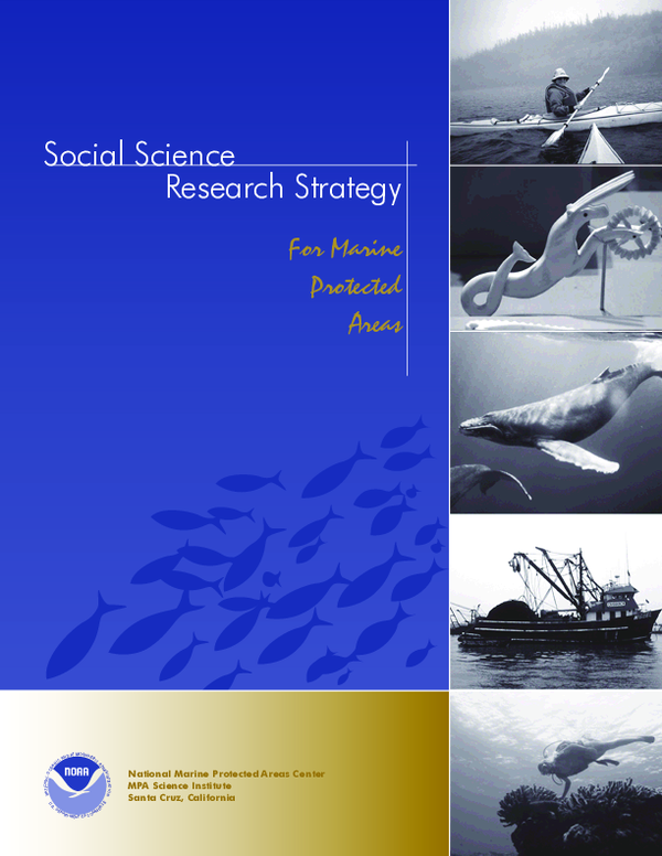 (PDF) 2003 Social Science Research Strategy For Marine Protected Areas