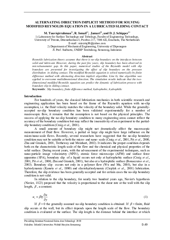 (PDF) Alternating direction implicit method for solving modified ...