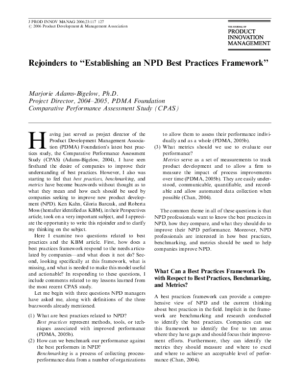 (PDF) Rejoinders to 