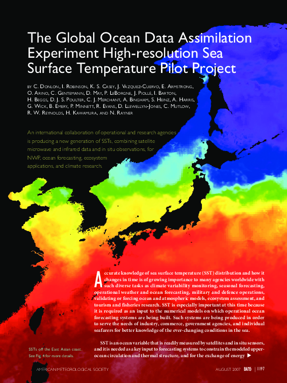 (PDF) The Global Ocean Data Assimilation Experiment High-resolution Sea ...
