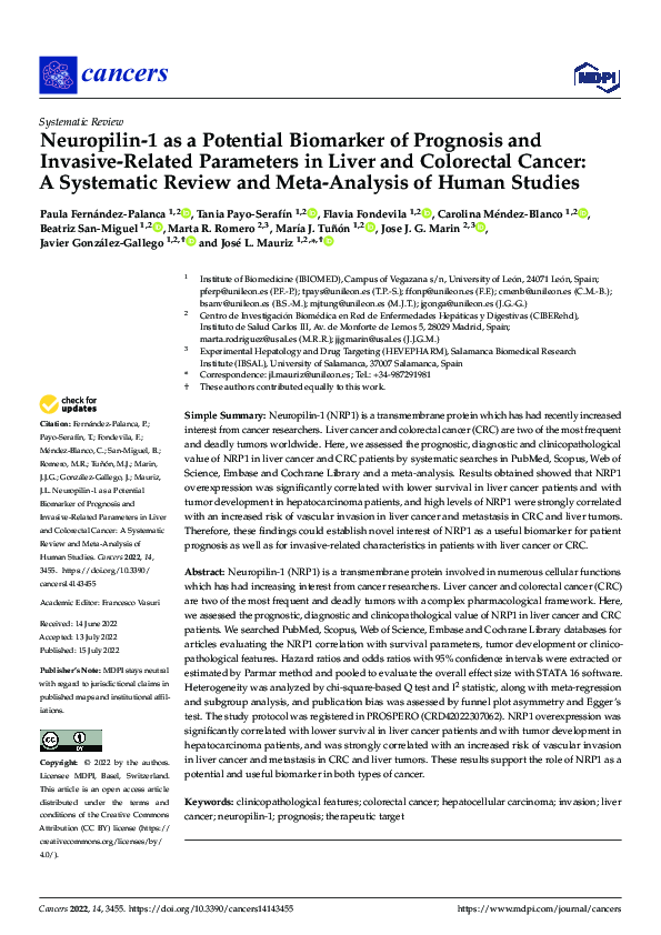 (PDF) Neuropilin-1 as a Potential Biomarker of Prognosis and Invasive ...