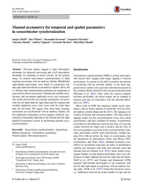 (PDF) Manual asymmetry for temporal and spatial parameters in ...