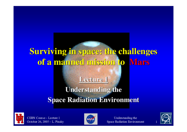 (PDF) Surviving in space:the challenges of a manned mission to Mars