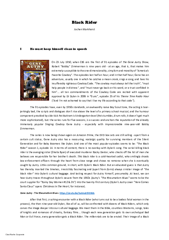 (PDF) Black Rider