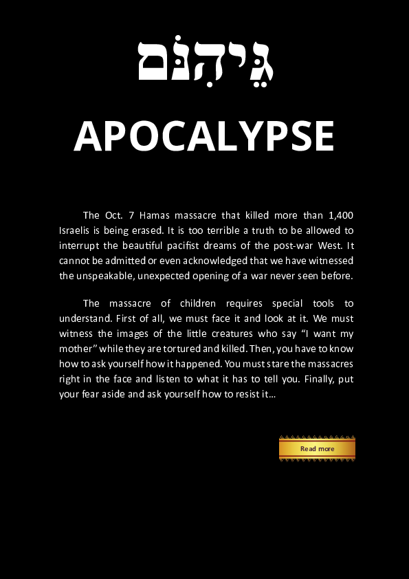 (PDF) Apocalypse (English)