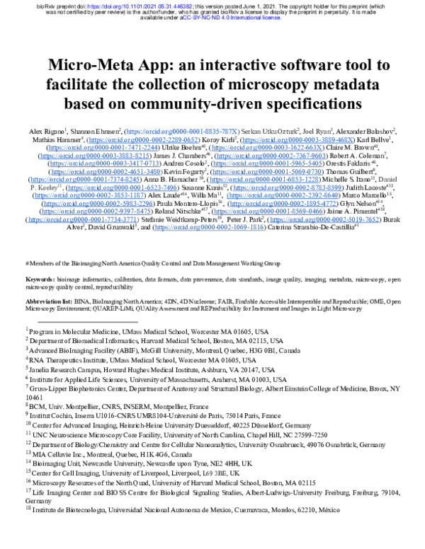 (PDF) Micro-Meta App: an interactive software tool to facilitate the ...