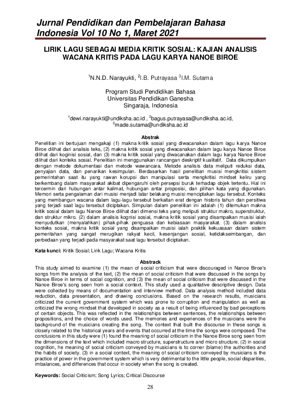 JJR album baru lirik kritik sosial