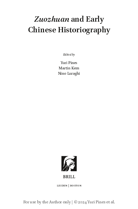 Pdf Zuozhuan And Early Chinese Historiography Introduction Pdf Zuozhuan And Early Chinese Historiography Introduction