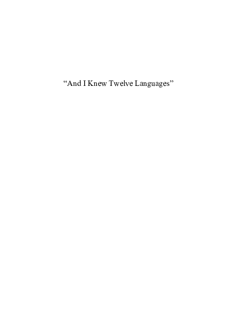(PDF) Oscan deivāom ‘to swear. A Relic of Indo-European Phraseology or ...