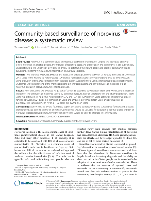 pdf-community-based-surveillance-of-norovirus-disease-a-systematic