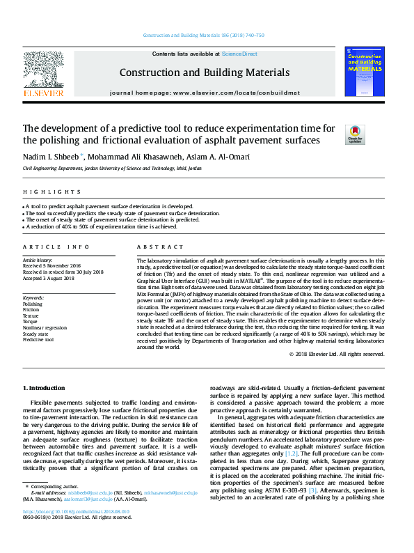 (PDF) The development of a predictive tool to reduce experimentation ...