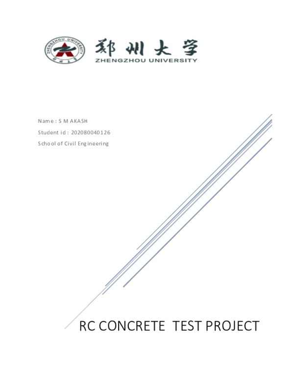(PDF) RC concrete test