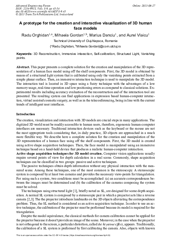 (PDF) A Prototype for the Creation and Interactive Visualization of 3D ...