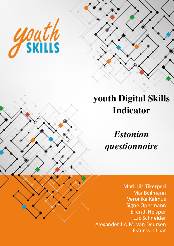 (PDF) youth Digital Skills Indicator. Estonian questionnaire Veronika
