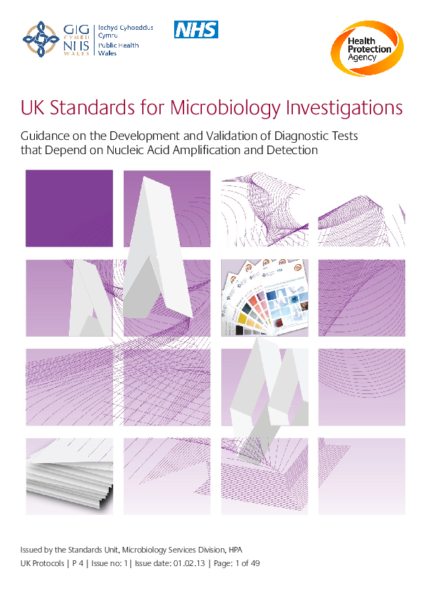 (PDF) Guidance on the development and validation of diagnostic tests ...