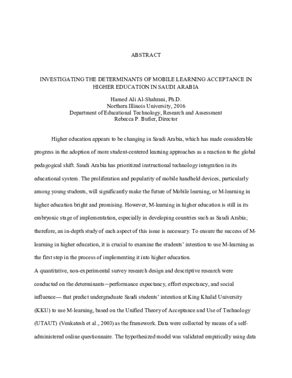 (PDF) Investigating the determinants of mobile learning acceptance in ...