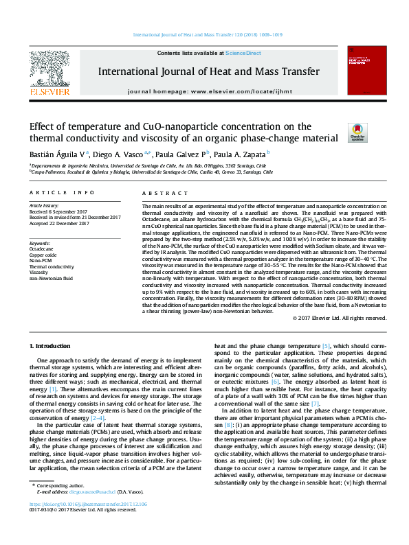 (PDF) Effect of Temperature and CuO Nanoparticle Concentration on ...
