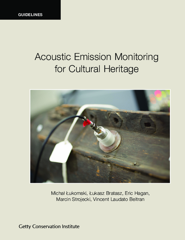(PDF) Acoustic Emission Monitoring for Cultural Heritage