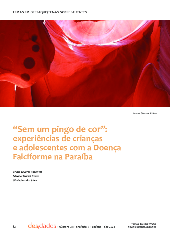 (PDF) “Sem um pingo de cor”: experiências de crianças e adolescentes ...