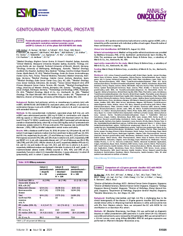(PDF) 218MO Comparison of a 22-gene genomic classifier (GC) with NCCN ...