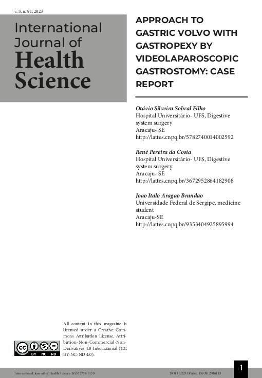 (PDF) APPROACH TO GASTRIC VOLVO WITH GASTROPEXY BY VIDEOLAPAROSCOPIC ...