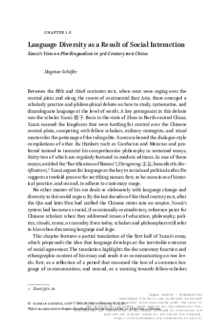 (PDF) Language Diversity as a Result of Social Interaction