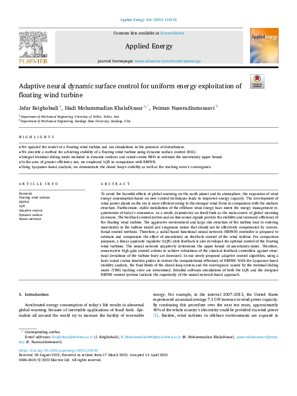 (PDF) Adaptive neural dynamic surface control for uniform energy ...