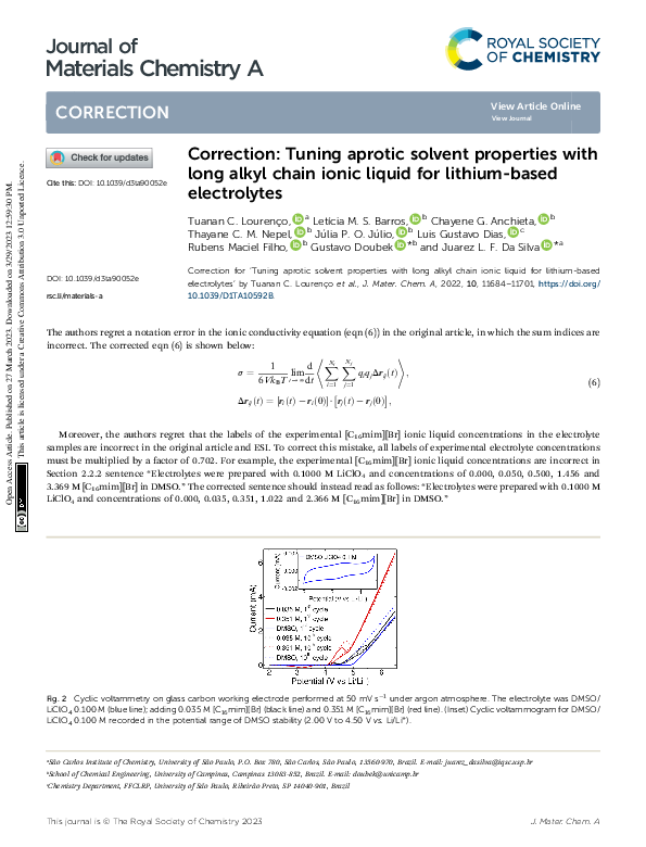 (PDF) Correction: Tuning aprotic solvent properties with long alkyl ...