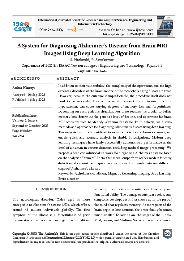 (PDF) A System for Diagnosing Alzheimer’s Disease from Brain MRI Images ...