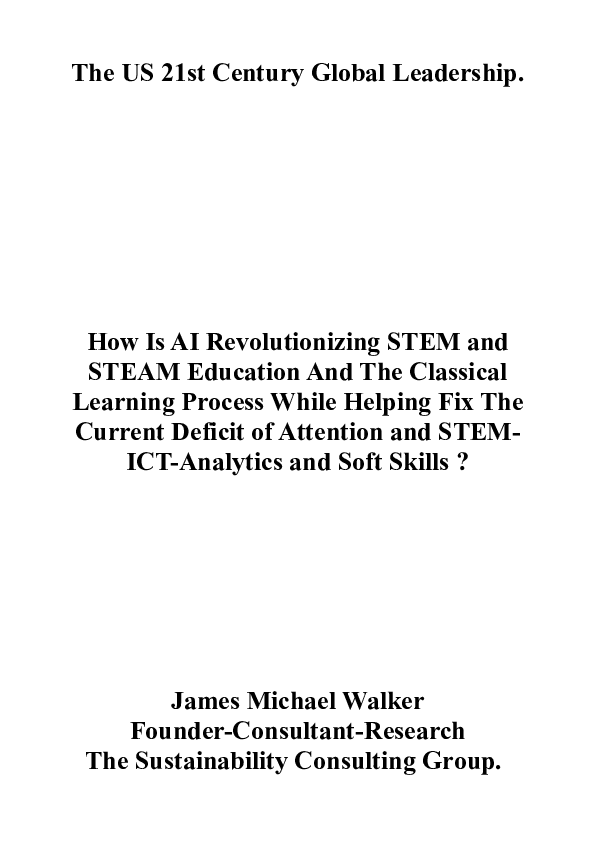 (PDF) How Is AI Revolutionizing STEM and STEAM Education And The ...
