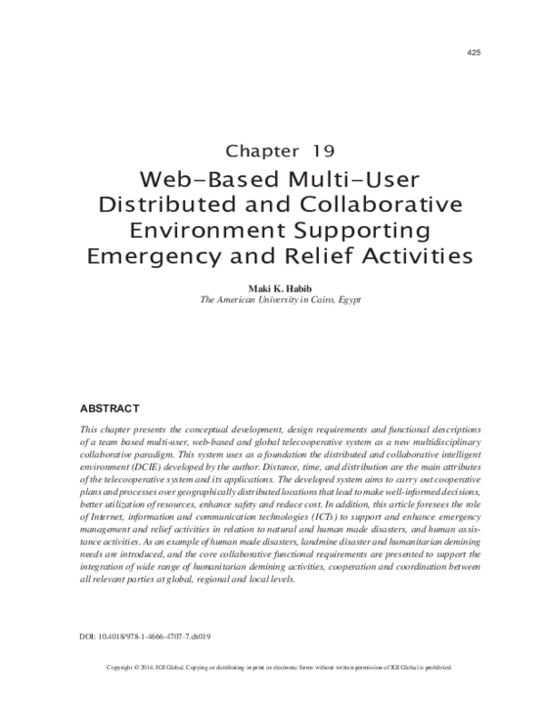 (PDF) Web-Based Multi-User Distributed and Collaborative Environment ...