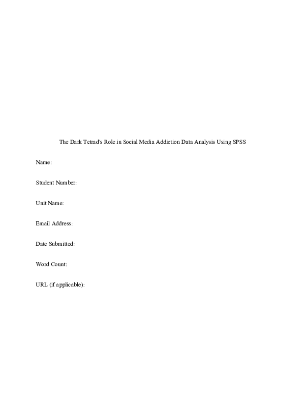 (DOC) Social Media Users Trolling Data Analysis Using SPSS