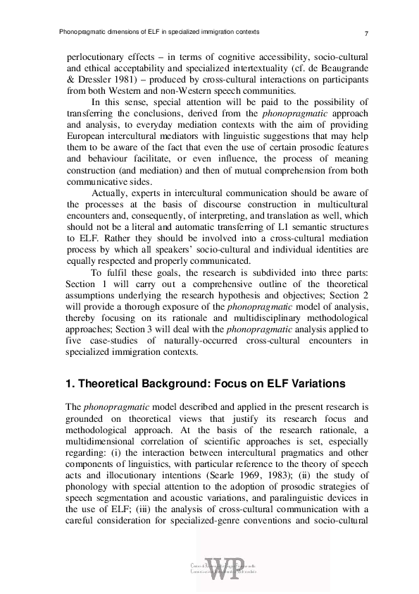  pdf theoretical background focus on elf variations
